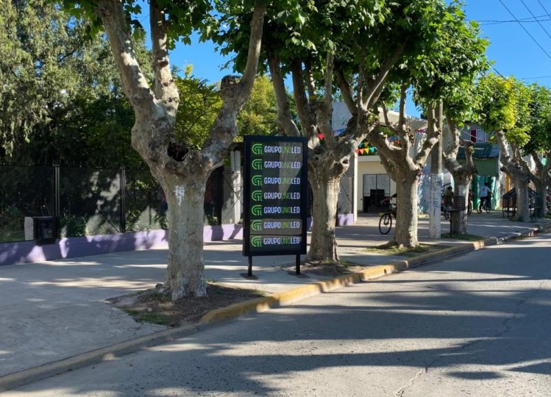 Nuevo tótem LED Outdoor instalado en Marcos Paz